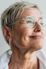 Historie Silver Earrings