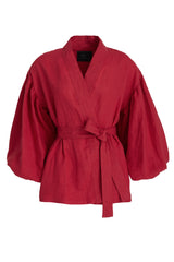 Orion Short Linen Manteau