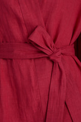 Orion Short Linen Manteau