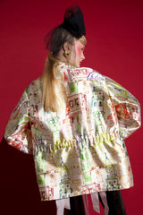 Leo Faux Silk Jacket