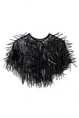 Transparent Sequin Collar