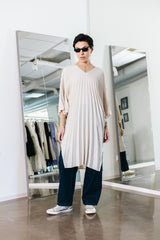 Shingy Beige Kaftan