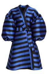 Astoria Striped Midi Manteau