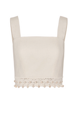 Blake Corset with Crochet Detail