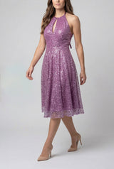 #LilliJahiloPreLoved Halterneck Sequin Dress - Size 36