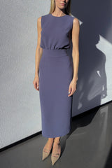 Harper Midi Dress Purple