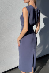 Harper Midi Dress Purple