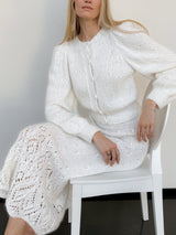 Ada Cardigan White