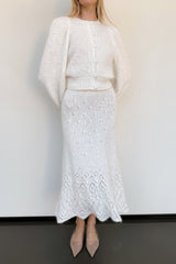 Florence Skirt White