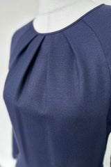 #LilliJahiloPreLoved Blue Wool Dress - Size 34/36