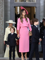 Adele Dress Pink Made To Measure