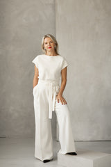 Mette Jumpsuit Vanilla