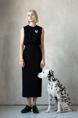 Harper Dress Black Made to Measure