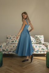 Meli Linen Corset Dress