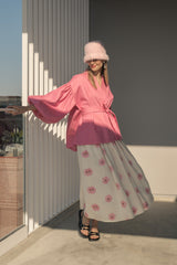 Carrie Linen Blend Skirt