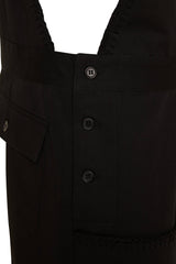 Men's Ezra Black Overalls