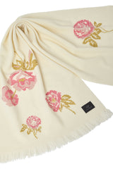 Embroidered Woolen Throw