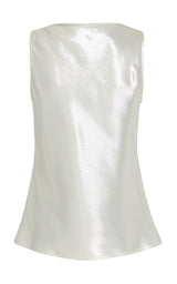 Constance Metallic Top