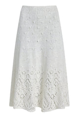 Florence Skirt White