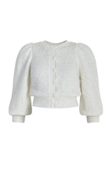 Ada Cardigan White