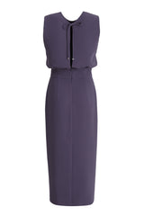Harper Midi Dress Purple