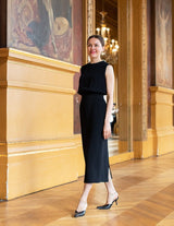 Harper Dress Black Made to Measure