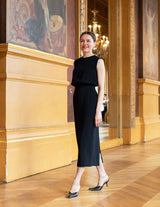 Harper Midi Dress Black