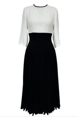 #LilliJahiloPreLoved Pleated Midi Dress - Size 38/40