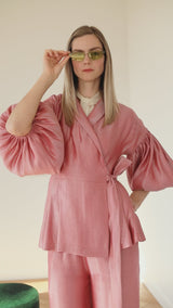 Claudia Linen Blend Jacket