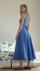 Meli Linen Corset Dress