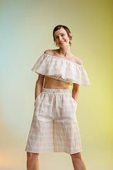 Blixen Linen Blend Shorts