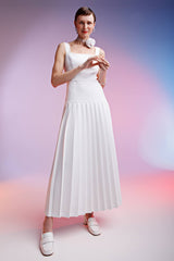 Jackie Pleated Dress