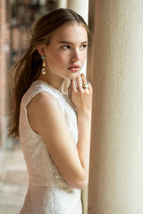 Emma Embroidered Tulle Dress