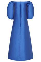 Indigo A-line Dress