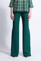 Sienna Flared Pants with Side Pleats