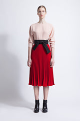 Eloise Dolman Sleeve Midi Dress with Belt