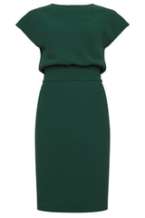 Amal Dress Emerald Green