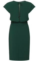Amal Dress Emerald Green