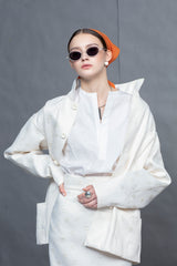 Clio Shirt in Crinkle Cotton