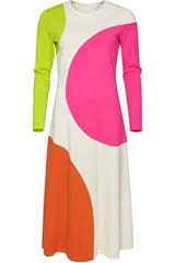 Dot Wool Jersey Dress