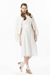 Emma Embroidered Tulle Dress