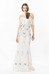 Flora Embroidered Gown