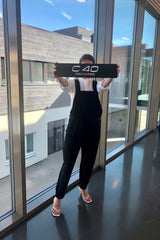 Women's Ezra Black Overalls