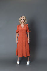 #LilliJahiloPreLoved Rose Midi Dress - Size 40