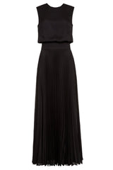 Iris Pleated Maxi Dress