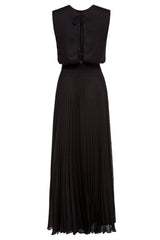Iris Pleated Maxi Dress