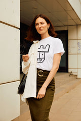 Adamson-Eric x Lilli Jahilo White T-Shirt