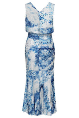 Keira Porcelain Print Dress
