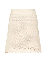 Rocky Crochet Mini Skirt