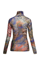 Ariel Floral Mesh Top